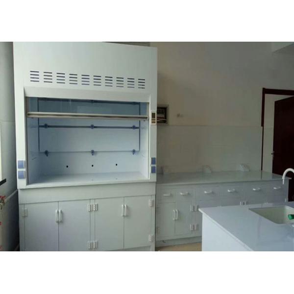 Laboratory PP Fume Hood with PVC Board Window 8 - 10mm Cabinet Door