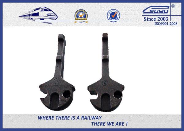 Fixation of Rail Elastic Clip Oxide Black Pearlitic Malleable Iron Rail Shoulder