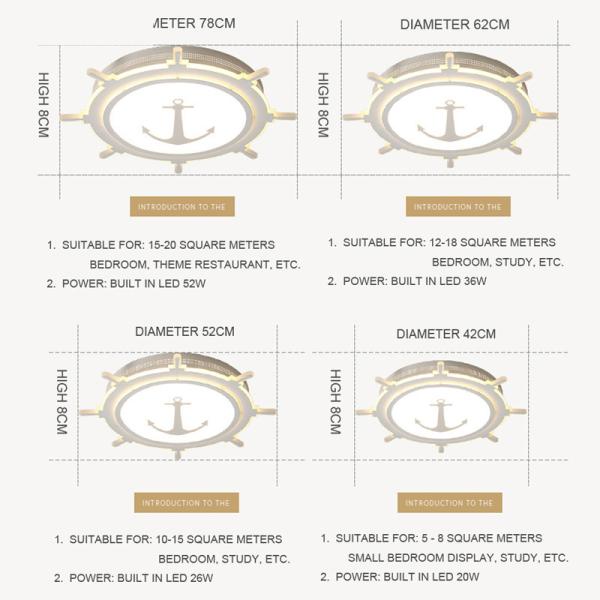 Contemporary Kids room Bedroom Children ceiling lamps For indoor House Fixutres (WH-MA-127)