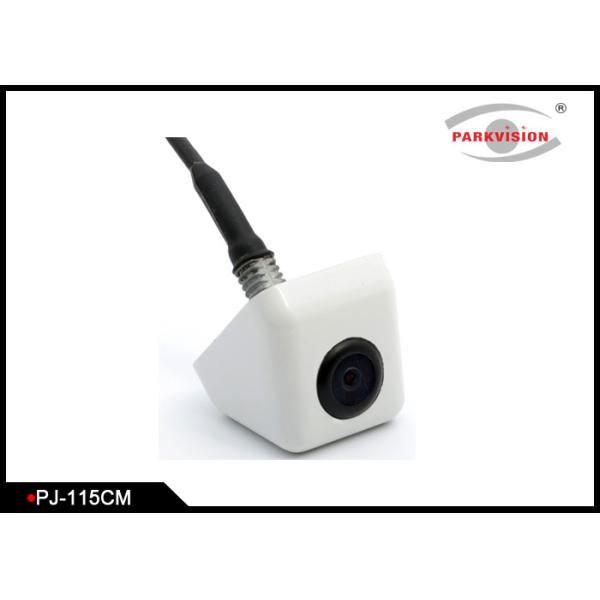 DC 12V Black / Chrome Infrared Reverse Camera 0.1 Low Lux For Night Vision