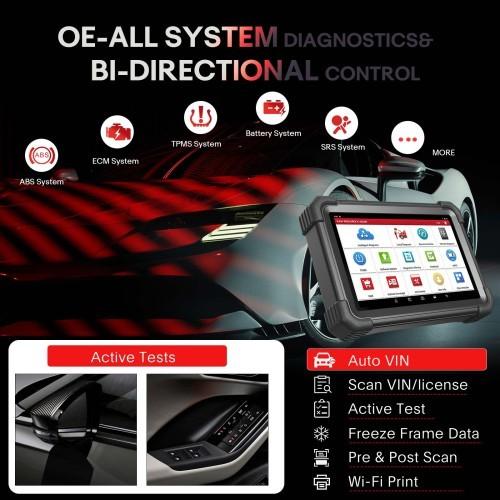 2024 LAUNCH X431 PRO3 10 inch Diagnostic Scanner Support Topology Map Online Coding