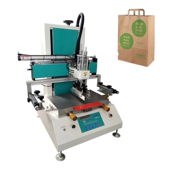 800-1000P/H Desktop Screen Printer Screen Printing Machine For Paper Bags