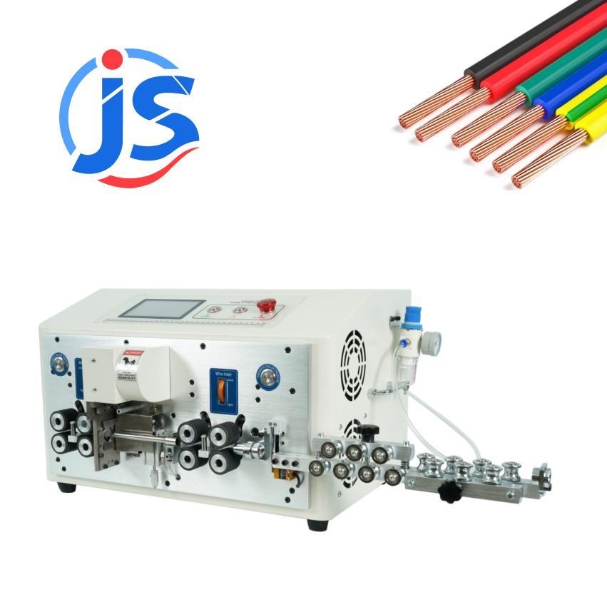 Low Power Automatic Cable Stripping Machine 650W Wire Cutter and Stripper Machine