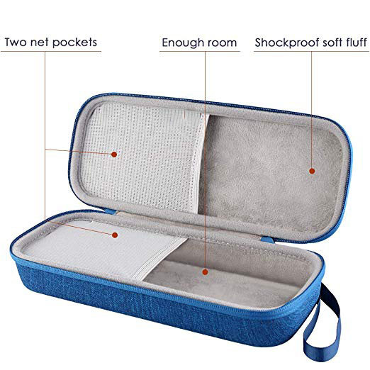Medical Grade First Aid Kit Shockproof Waterproof Protective EVA Case with Zipper and Mesh Padded Interior for Stethoscope