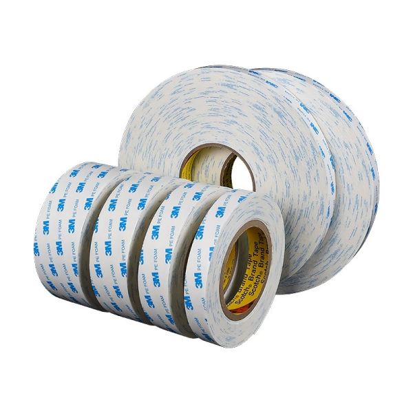 3M™1600T White Polyethylene Foam Double-sided Adhesive Tape