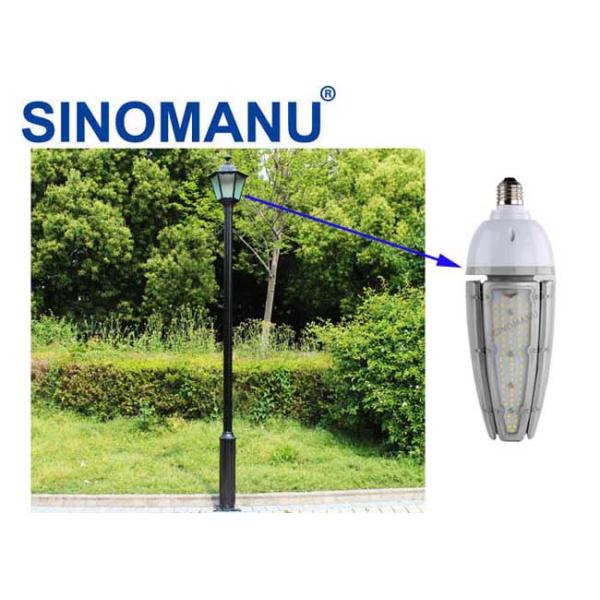 E40 High Pressure 40 Watt LED Corn Bulb , 4800LM 2835 SMD LED Corn Cob Lamps