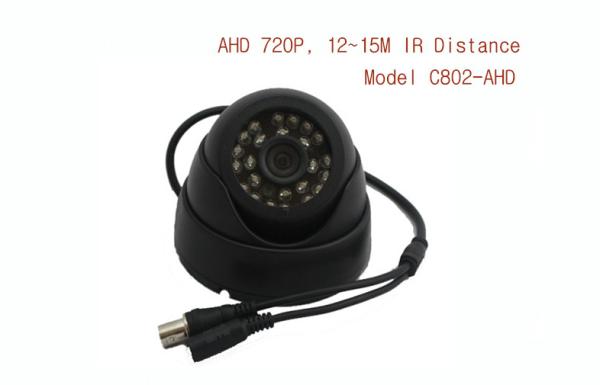 AHD 1.3MP 720P 15M Night Vision Vehicle Mounted Infrared Dome Camera Rearview