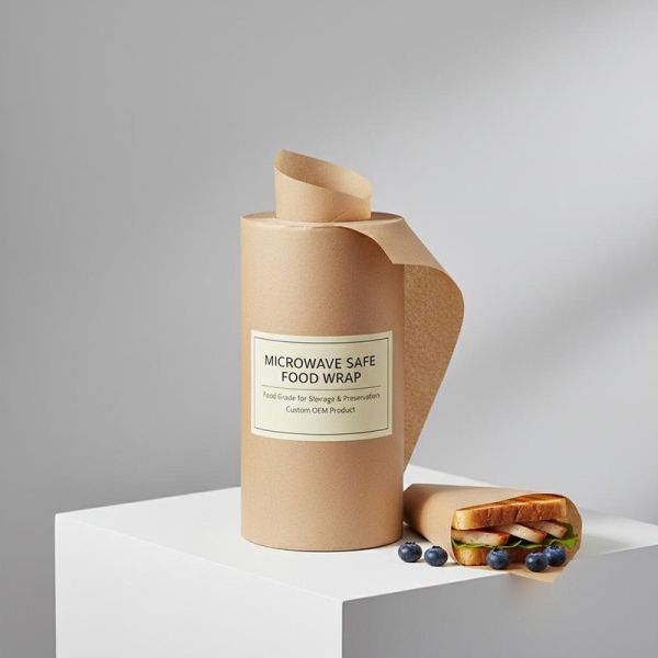 Custom OEM Microwave Safe Food Grade Wrapping Paper for Food Storage and Preservation