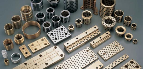 Graphite Plugged Solid Lubricant Bearings Extremely High Load Capacity