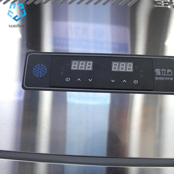 Meat Food Stainless Steel Table Top Freezer 1.8m Dirct Cooling