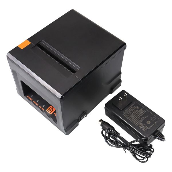 YJ-8360 Kitchen Thermal Printer 80mm USB & LAN Interface 203dpi High-Speed Receipt Printer