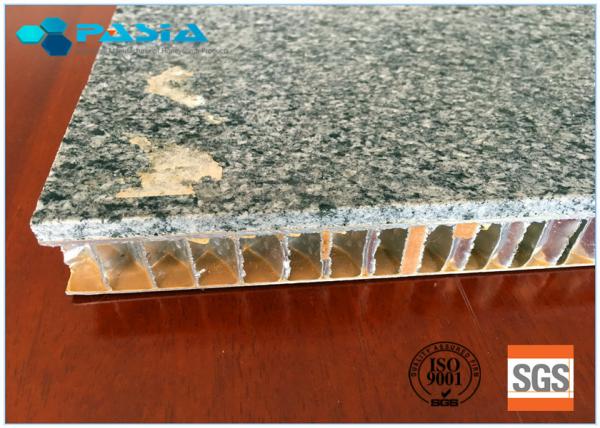 High Strength Honeycomb Granite Panels Polished Surface Customized Thickness