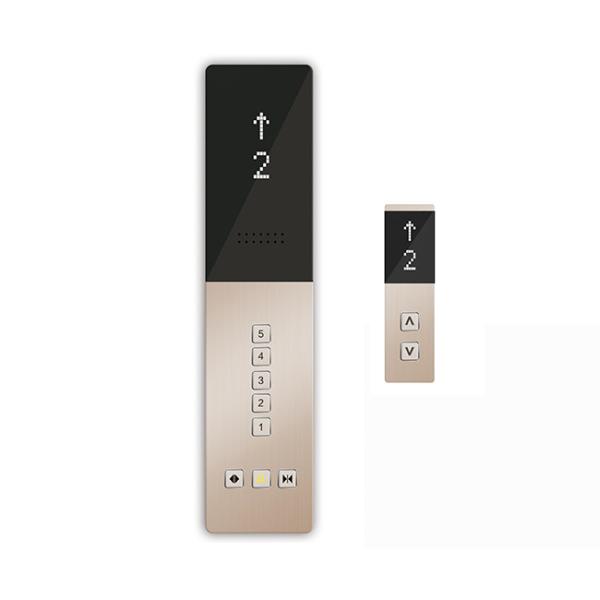 Stainlesss до органического стеклянного лифта подъема сокращает пульт управления автомобиля подъема кнопки полисмена