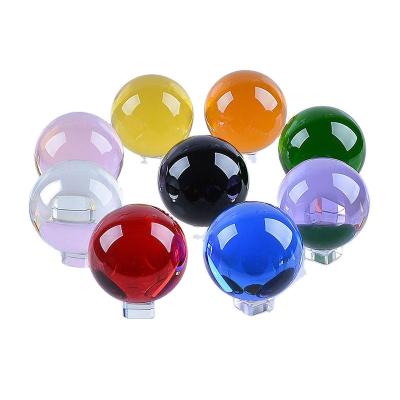 a bola acrílica de decoração colorida do costume por atacado da fábrica para crianças joga a bola dos brinquedos da resina da cor