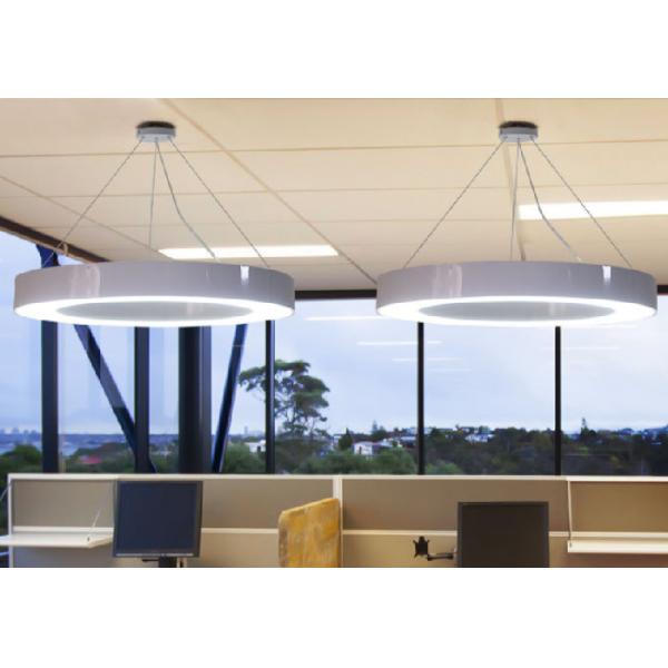 Объезжайте приспособления освещения кольца коммерчески привесные, потолочное освещение СИД 36В 1000мм круглое