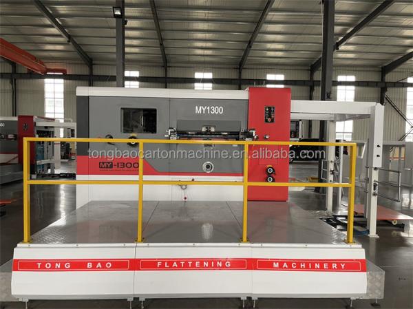 High Precision 1500 Automatic Die Cutter Creaser Machine for Carton Box Production