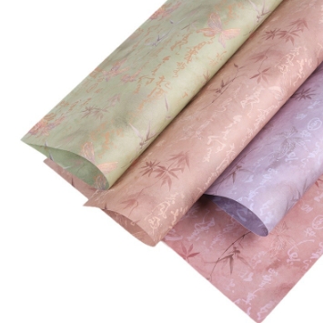 Bamboo Butterfly Ancient Style DIY Flower Arrangement Flower Packaging Paper