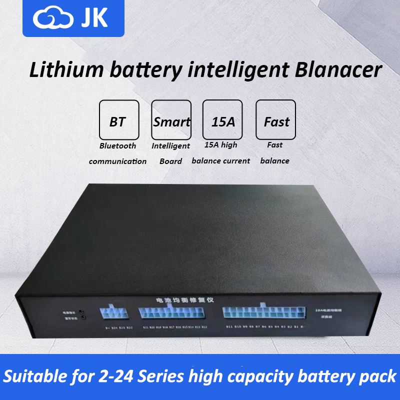 Bluetooth Active Battery Balancer 2A - 15A Smart Lithium Battery Equalizer 4S / 24S For LiFePO4 NMC LTO