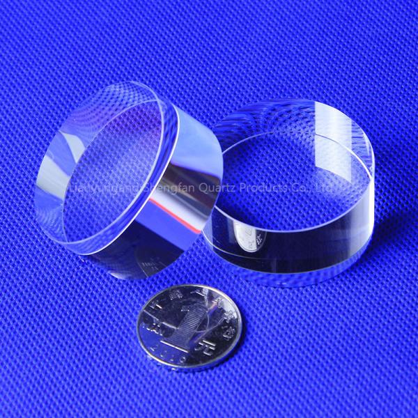Fused Silica Quartz Glass Disc Premium Optical Lens Quartz Plate