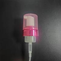 Bomba Nonspill da espuma do sabão líquido do PE brilhante do rosa K515 com tampão