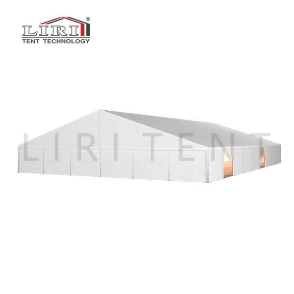 Outdoor Clear Span Book Fair Trade Show Tent Wind Resistance 100 Km/H