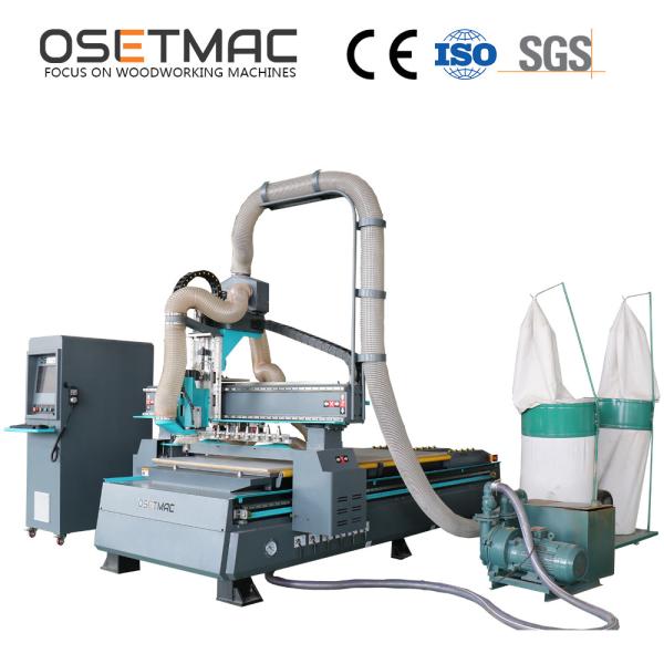 Woodworking CNC Router Machine with 9kW Spindle Motor Power and 2500mm Y Axis Travel