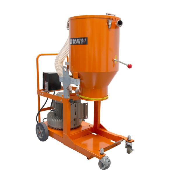 Concrete Vacuum Cleaner With Continuous Bagging