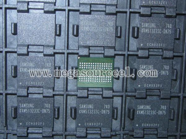 K4M513233C-DN75    ------- 4M x 32Bit x 4 Banks Mobile SDRAM in 90FBGA 