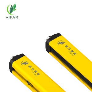 30*30mm Cross Section Laser Safety Curtain Barrier 56 Beams 25M 30M Protection Distance NPN/PNP