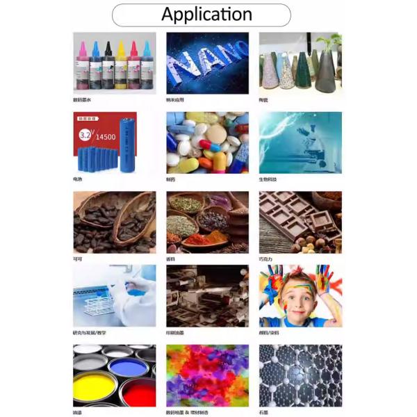 OEM Moulin à jet Boules de meulage d'aluminium Zirconia Media Beads Haute énergie