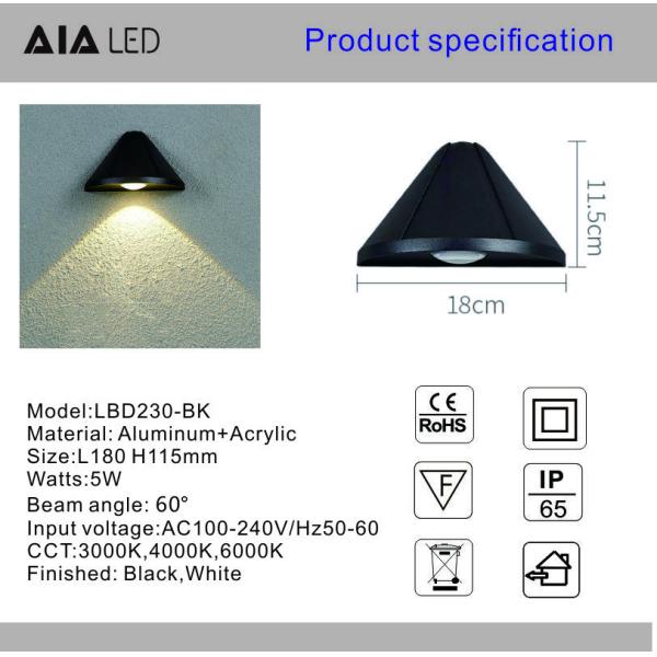 Outdoor wall lamp waterproof garden lamps exterior wall light up and down luminous spotlight villa wall washing lighting