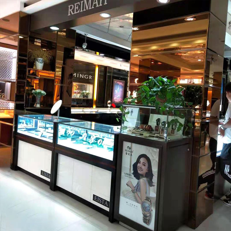 Advertising Watch Display Showcase for High End Chain Store Eco-friendly and Durable