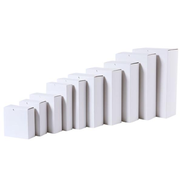 Pull Out Cardboard Slide Open Gift Boxes Folding Kraft Paper Drawer Box With Sleeve