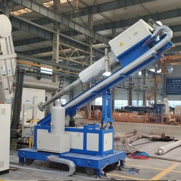 600kg Maximum Capacity Aluminum Refining Degassing Machine with 0-99 Adjustable Degassing Time