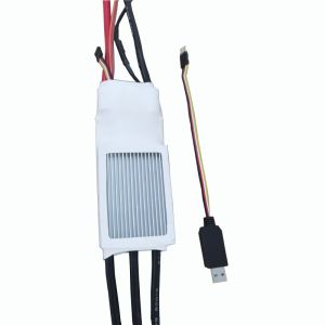 ESC OPTO 16S 300A 8AWG do helicóptero de 5V RC com programação informática