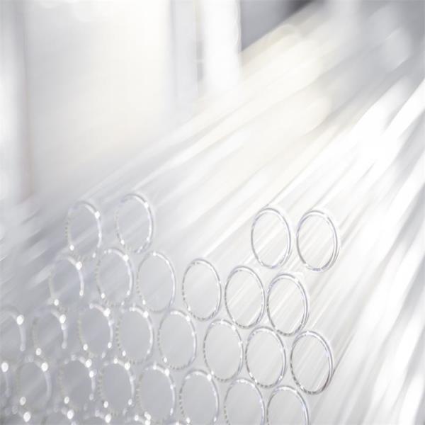Tubo de vidro borosilicato transparente 5.0 para ampola farmacêutica