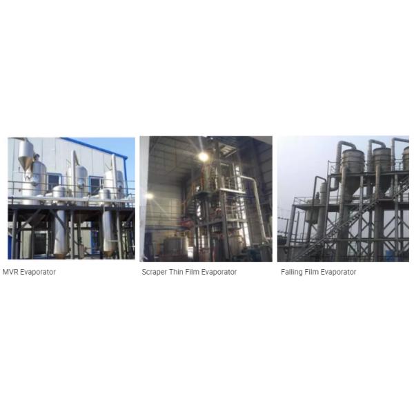 Трубчатый тип машина очистки сточных вод испарителя 500-5000l MVR для концентрации испарения сульфата аммония