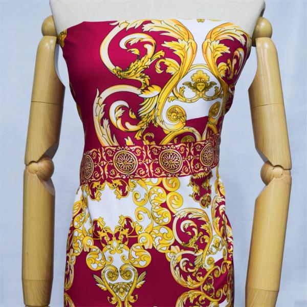 Полиэстер стиля острова печатая картину ширины ткани 1.5m изготовленную на заказ