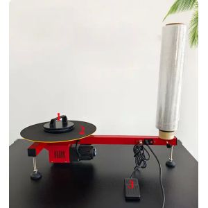 PE Film Stretch Film Картонная коробка оберточная машина на заказ 110В