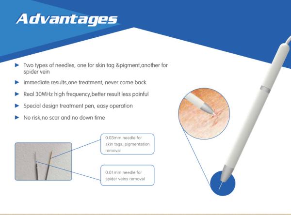 High-frequency pigment laser spider veins Removal skin tightening beauty salon machine