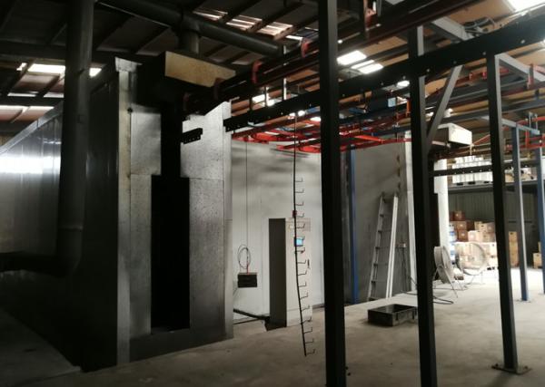 High Performance 150mm Powder Coating Furnace  / Powder Coating Booth Oven
