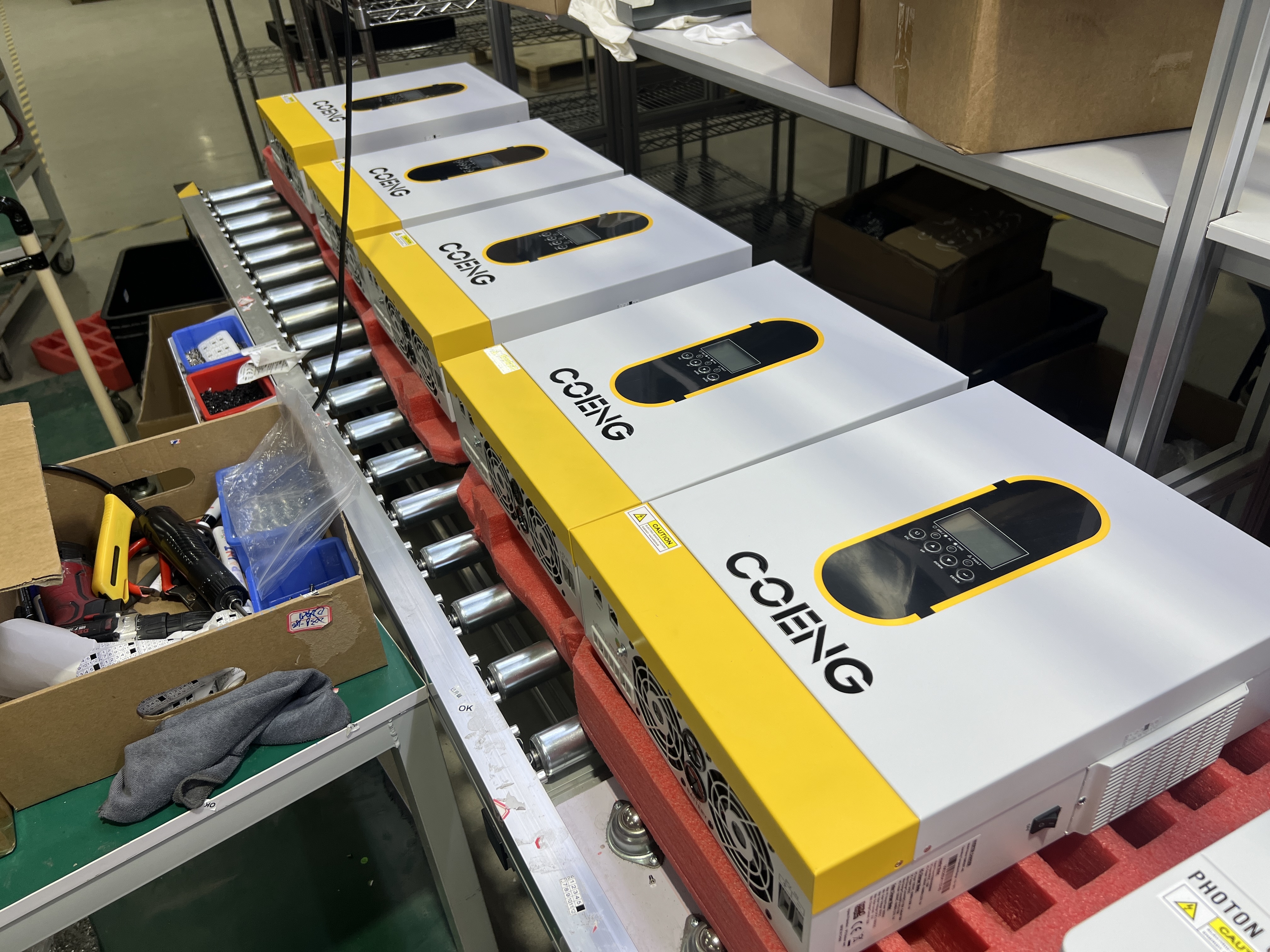 48V 6200W Single Phase Inverter MPPT Solar Charging 120A Support Lithium Battery Activation