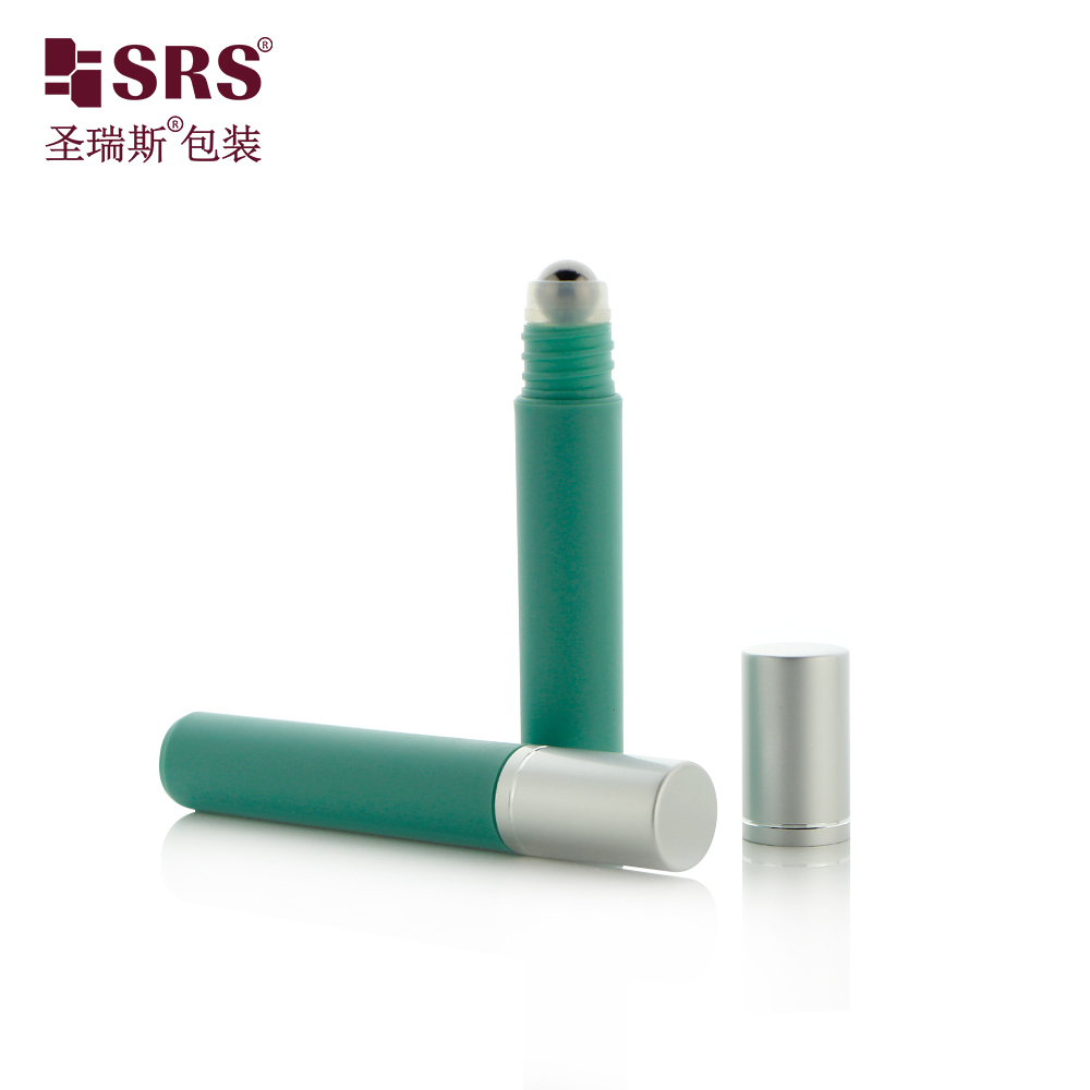 7ML Empty Plastic Roll‑on Bottle With Big Roller Ball Cosmetic Perfume Essential Oil Container