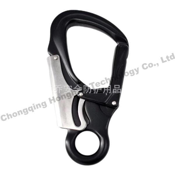 Galvanized Hardware Climbing Carabiner 35KN Aviation Aluminum Outdoor Hook Safety Lock Mountaineering Gear
