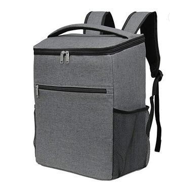 Premium 300D Polyester Cooler Bag , Durable Insulated Backpack Lunch Bag