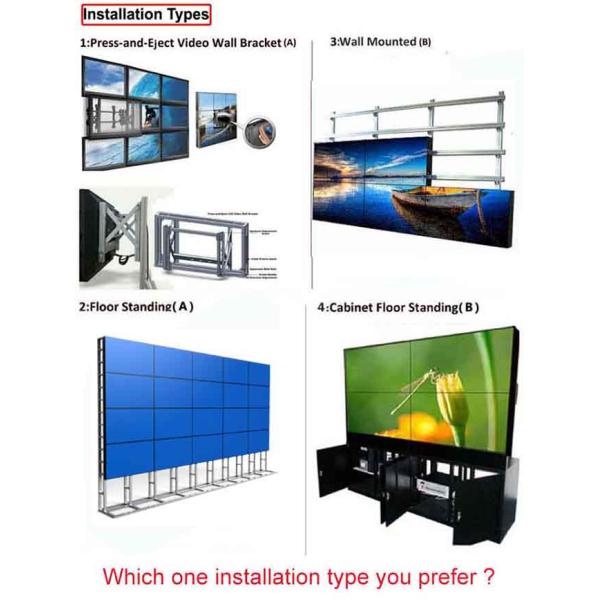 Ultra narrow bezel seamless DID lcd video wall for rental exhibition show