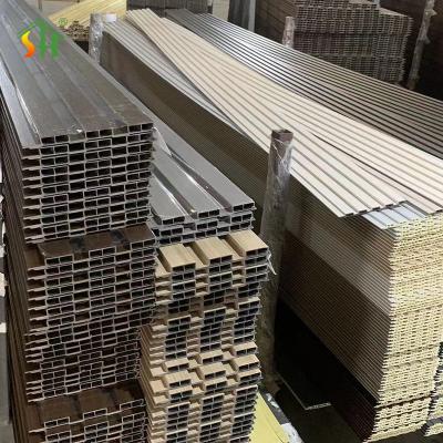 Spot Goods Wood Plastic Composites Wall Panel Impact Resistance Wpc Wall Panel For Outdoor Use