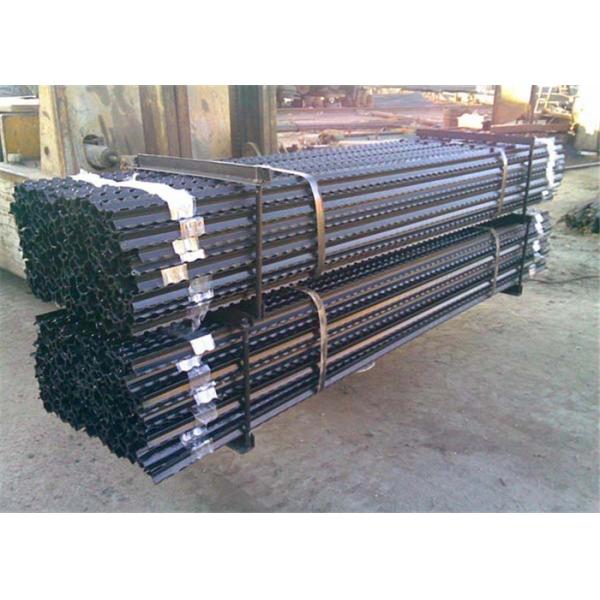 piquetes da estrela do piquete 1.46kg/M Black Painted Fence da estrela do metal de 2.3m