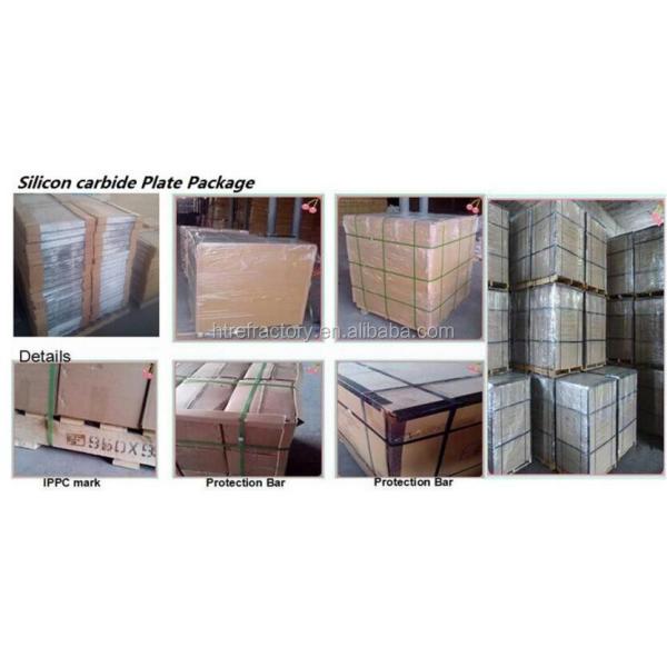 Черный карбид кремниевого карбона Огневые полки, необходимые для передовых огнеупорных приложений