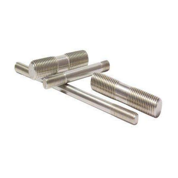 3/8 White Zinc Plated DIN976 Double End Threaded Rod Preventing Corrosion Convenient Use